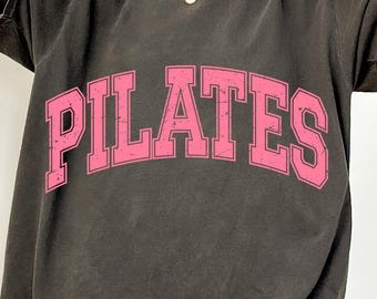 Pilates SVG PNG, Gym Girl Design (Digital Download)