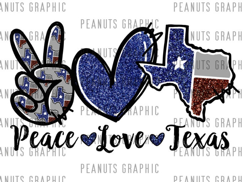 Free Free 207 Peace Love Texas Svg SVG PNG EPS DXF File