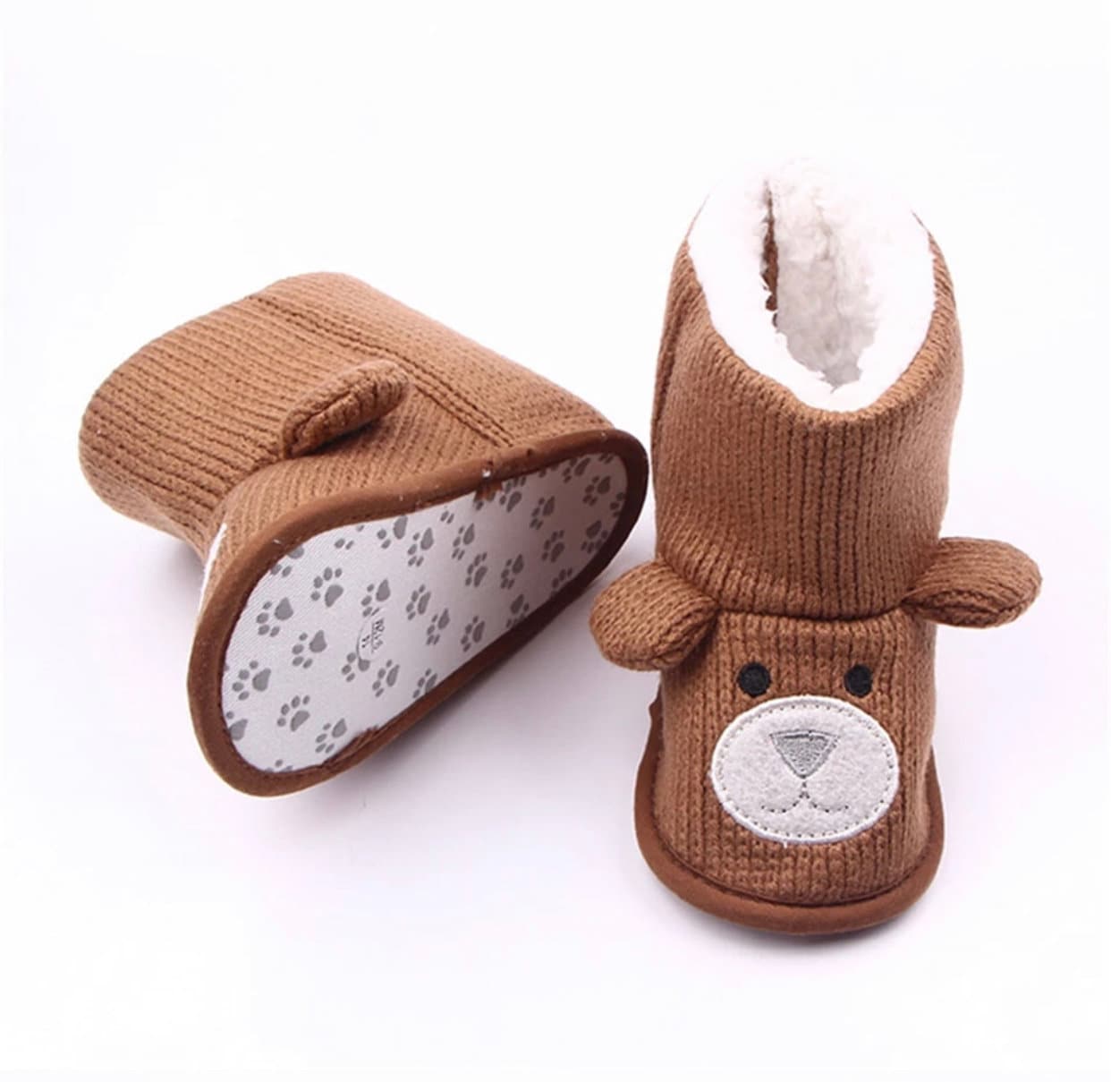 Adorable Unisex Baby Animal Booties Easy Wear Velcro Baby Etsy