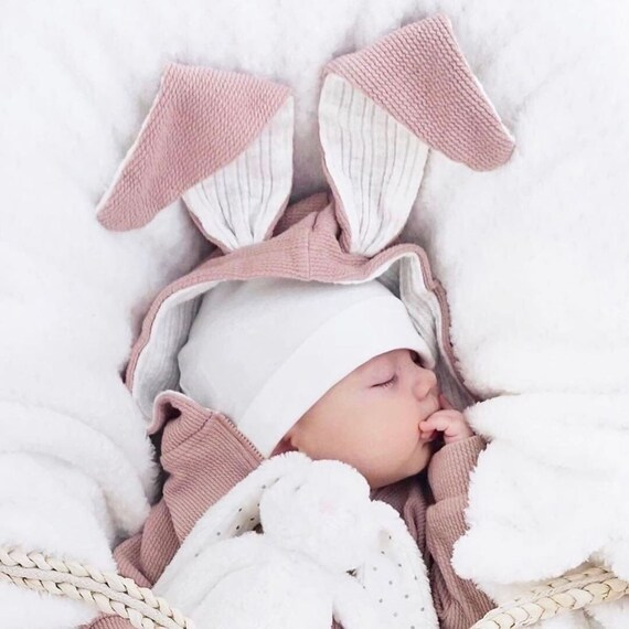 Unisex Cotton Baby Bunny Onesie Rabbit 