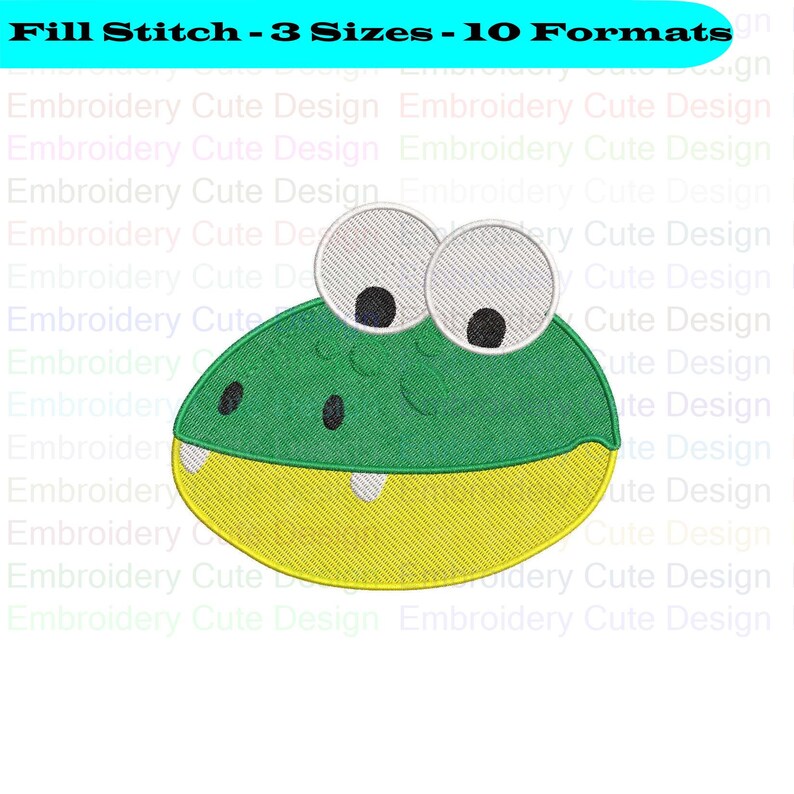 Instant Download 10 Formats Gus Face Ryans World Embroidery Design 3 Sizes