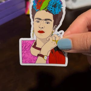 Frida Die Cut Sticker