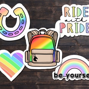 Sticker Set: Equestrian Pride WATERPROOF