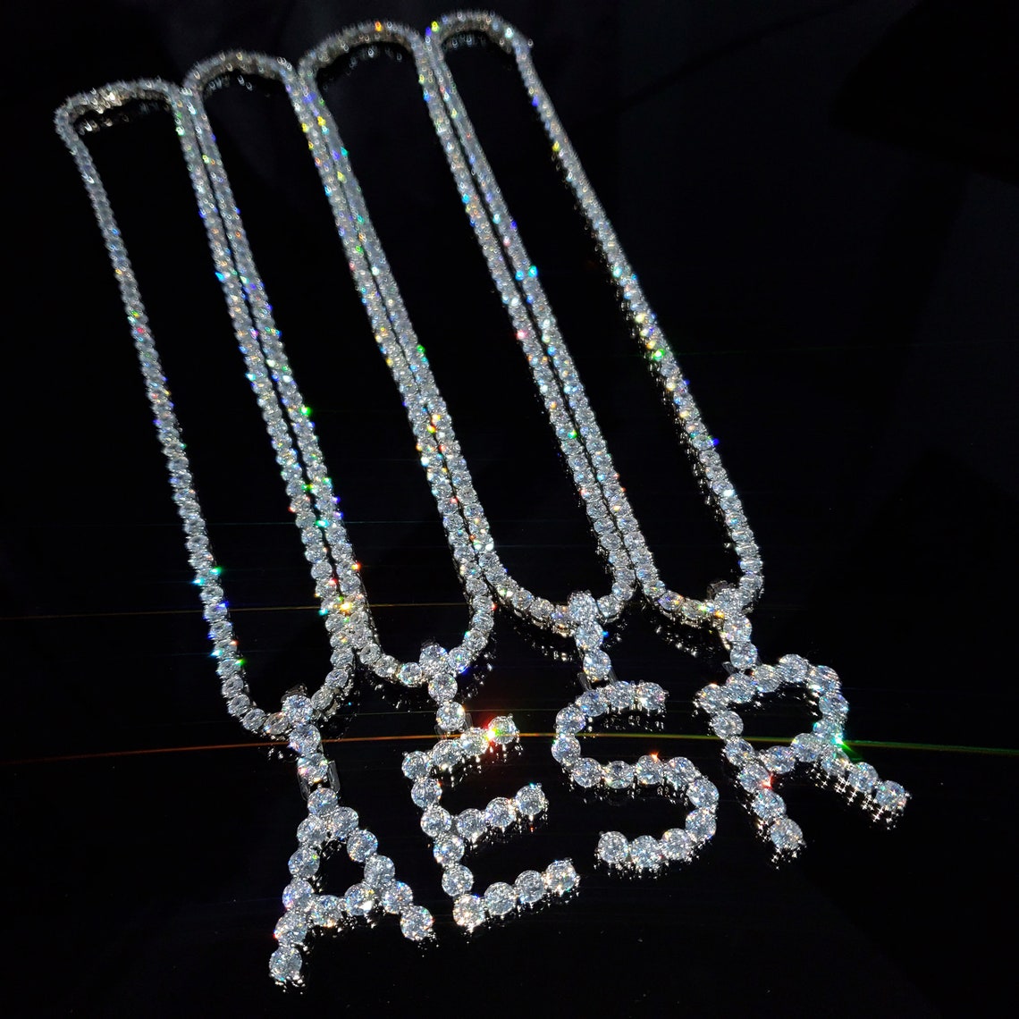 Icy tennis chain Clearance