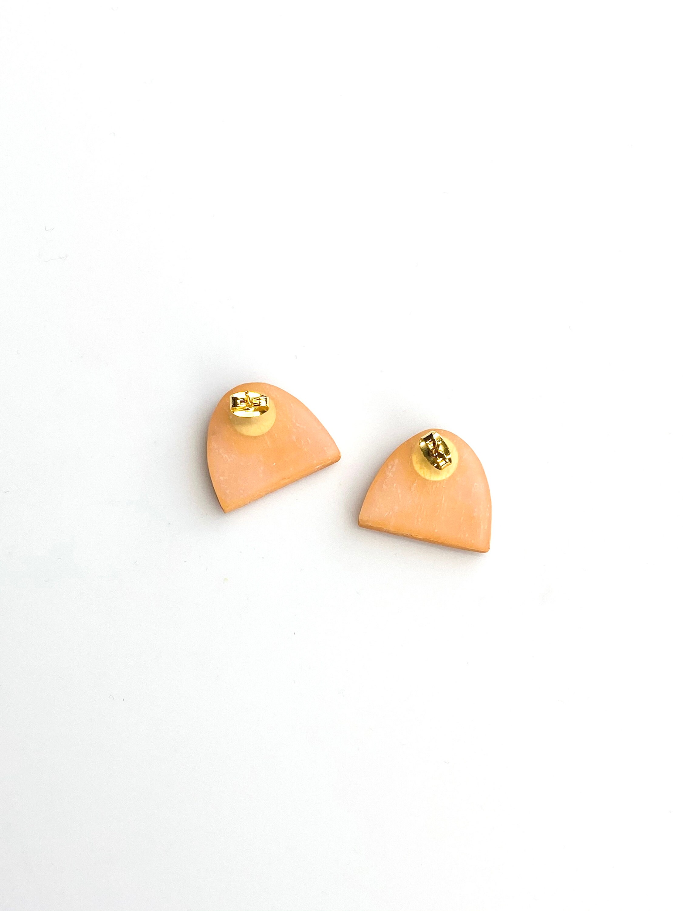 yellow and orange earrings