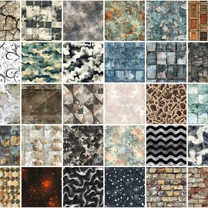 100+ Dusty Texture Procreate Brushes: Seamless Surface Patterns ...