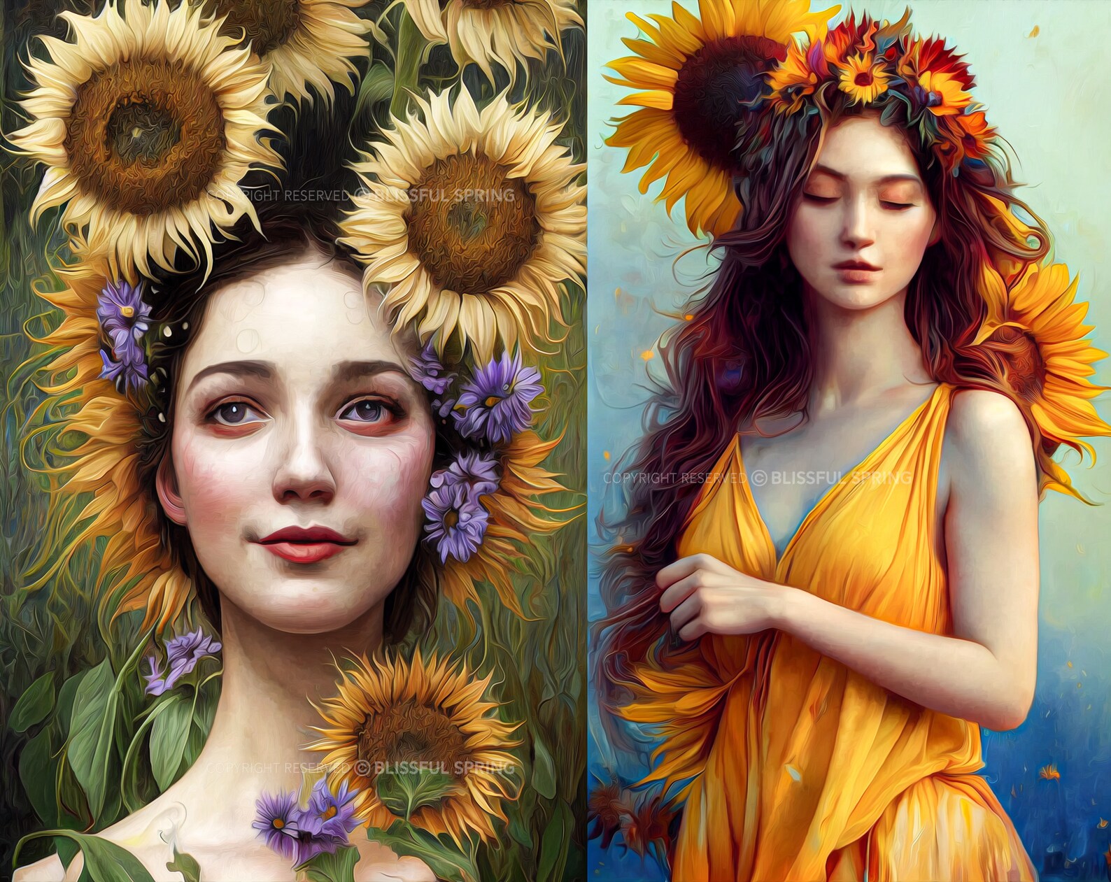 100+ Sunflower Stamp Brushes for Procreate (digital Download) - Etsy
