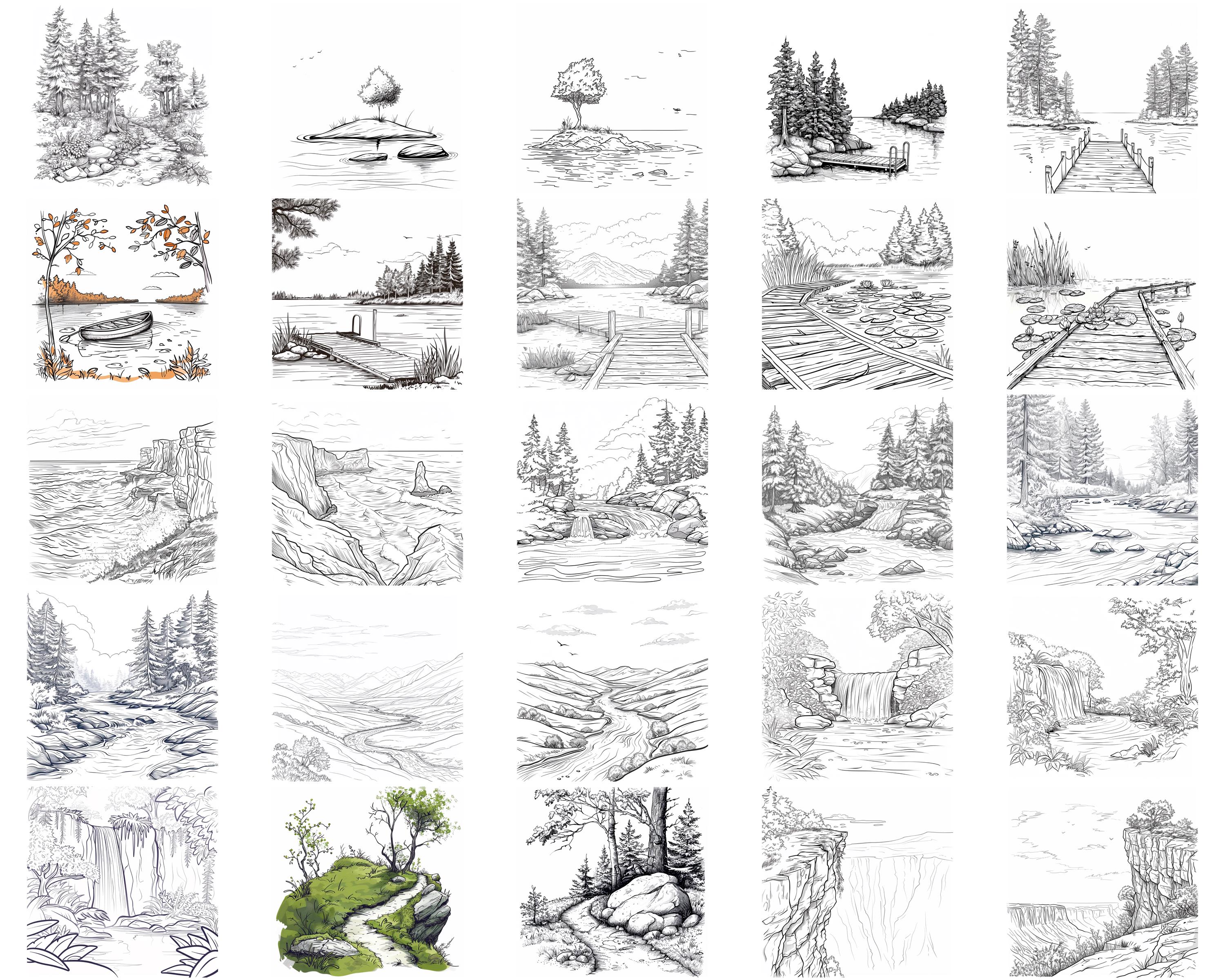 128+ National Park Procreate Brush Set | Stamps for Procreate | Instant ...