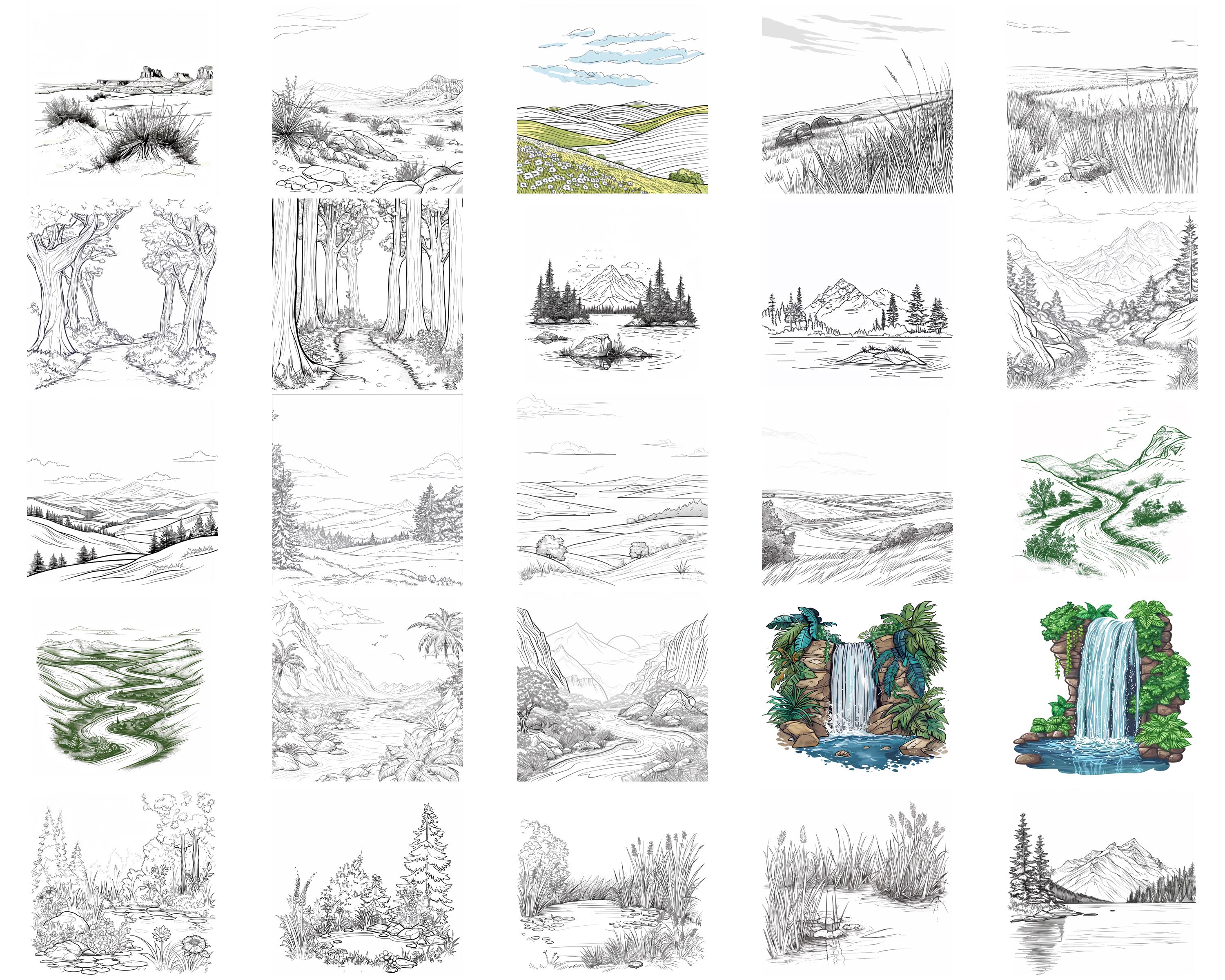 128+ National Park Procreate Brush Set | Stamps for Procreate | Instant ...