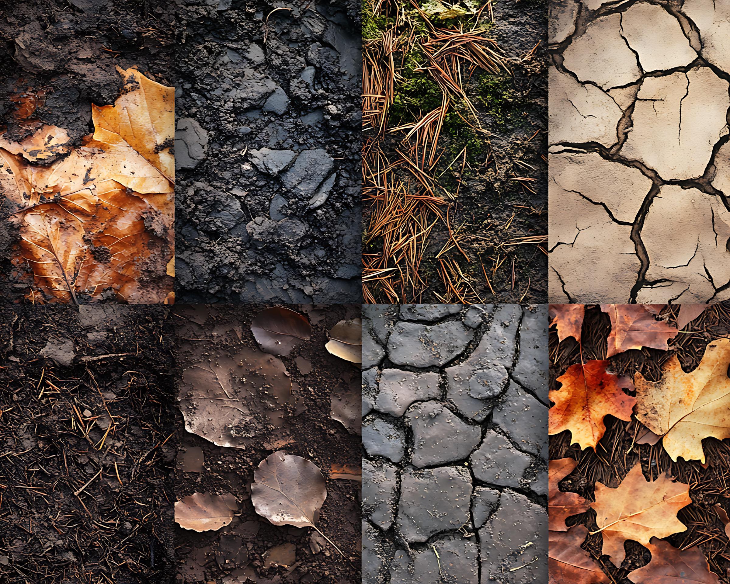 100+ Ground Texture Procreate Brushes: Seamless Soil, Dirt, Sand ...