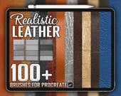 100+ Realistic Leather Procreate Brushes (Digital Download)