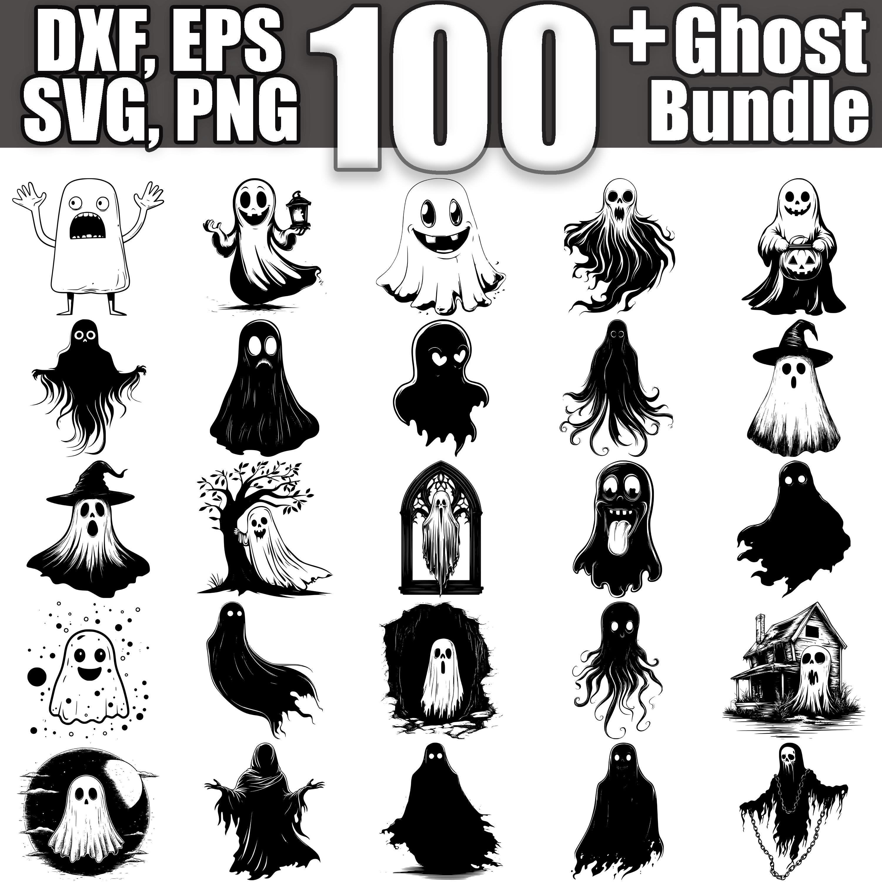 Ghost Using Computer Svg Ghost SVG Bundle, Set of 100, Instant Digital Download Svg Png Dxf Eps ...