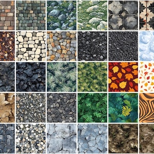 100+ Ground Texture Procreate Brushes: Seamless Soil, Dirt, Sand ...