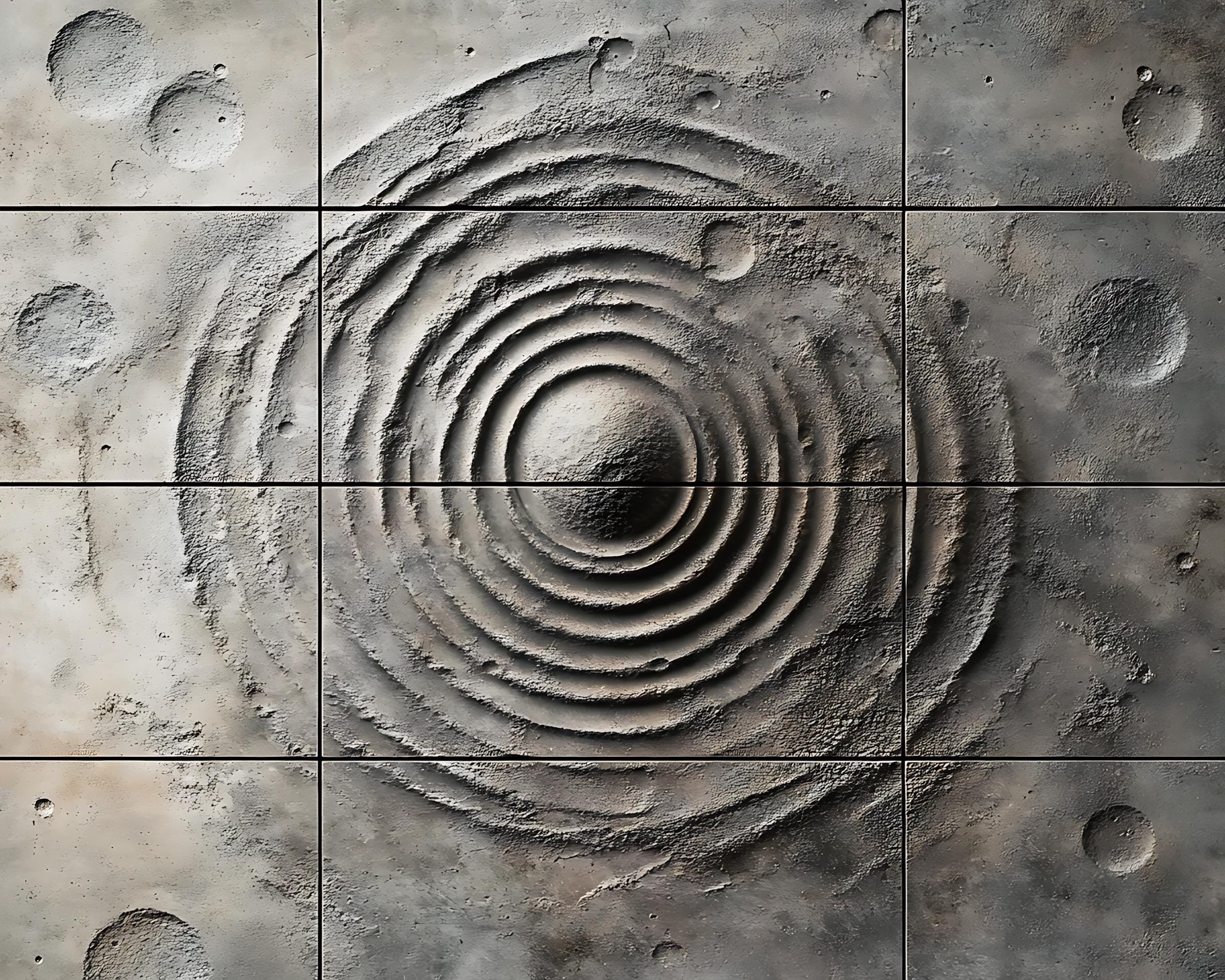 Crater Dust Texture Procreate Brushes: 100+ Seamless Patterns (instant ...