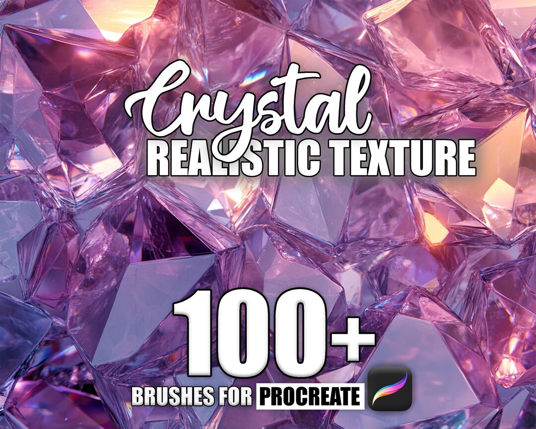 100+ Crystal Texture Procreate Pattern Brushes, Seamless Textures ...