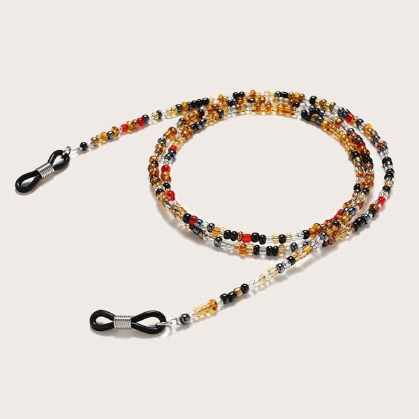 Beaded Glasses Chain Etsy