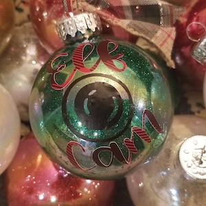 Christmas &quot;Elf Cam&quot; Ornament