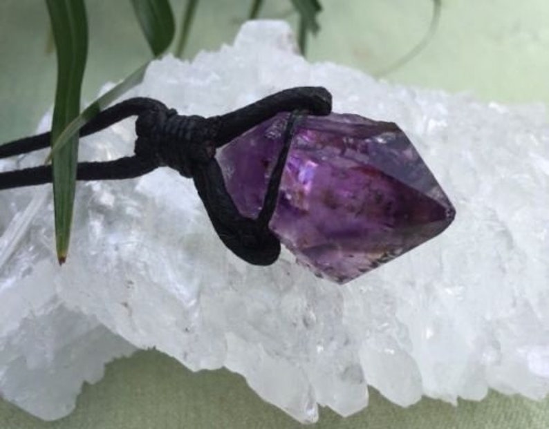 Amethyst Necklace/ Protection/Anxiety/Tranquility Active 