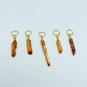 Crystal Braid Rings: Gold Hair Jewelry Set (5pc)