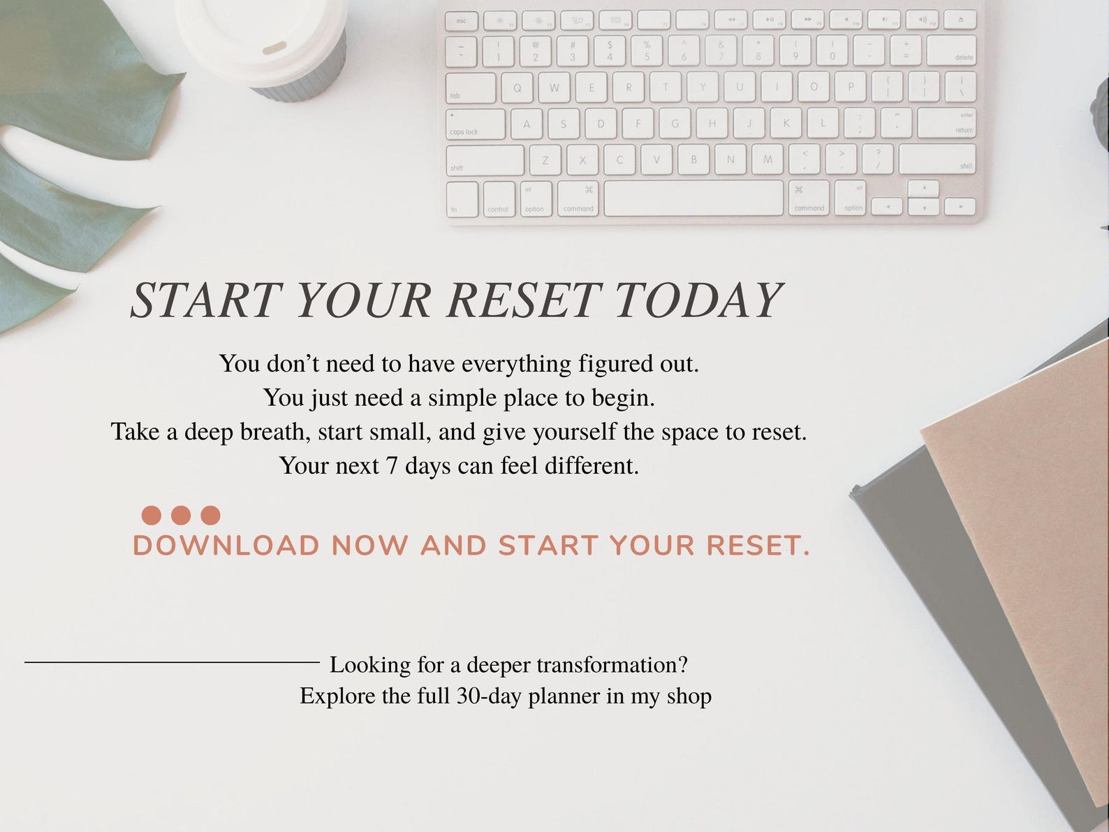 ADHD Planner | 7 Day Reset Planner, Digital Download, iPad Planner ...