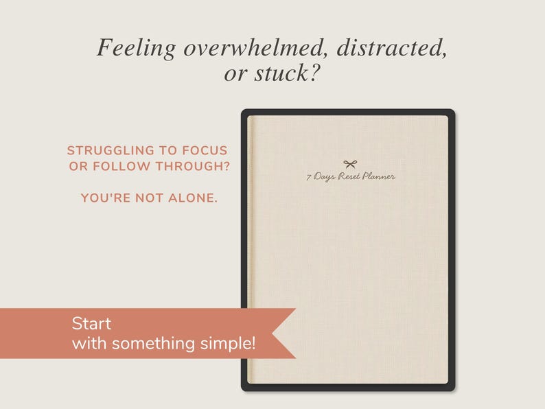 FREE ADHD Planner | 7 Day Reset Lite, Digital Planner for Ipad ...