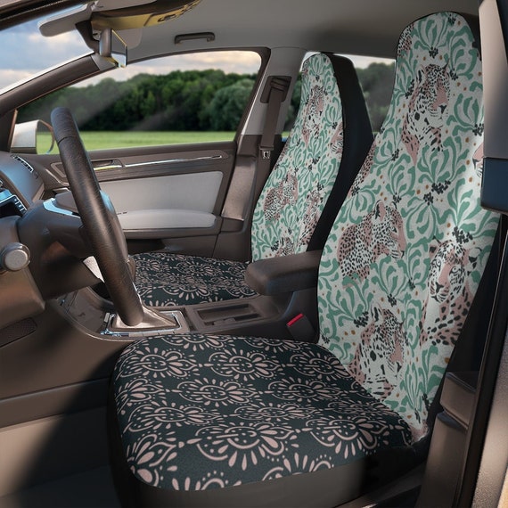 Magical Jungle Leopard Car Seat Covers Women girls Seat Cover for