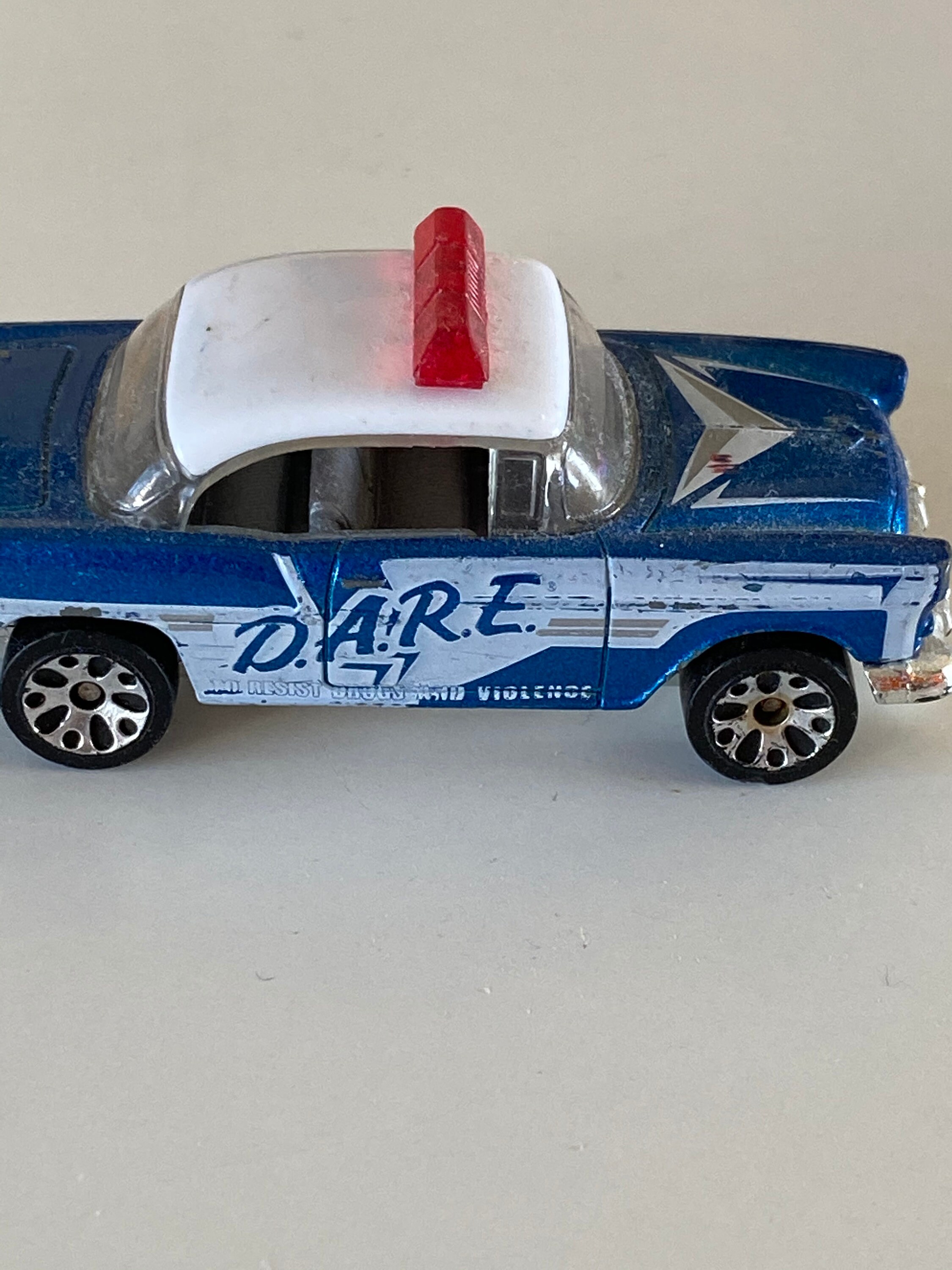 1958 Chevy Bel air. by Matchbox. Model is in Police DARE Livery