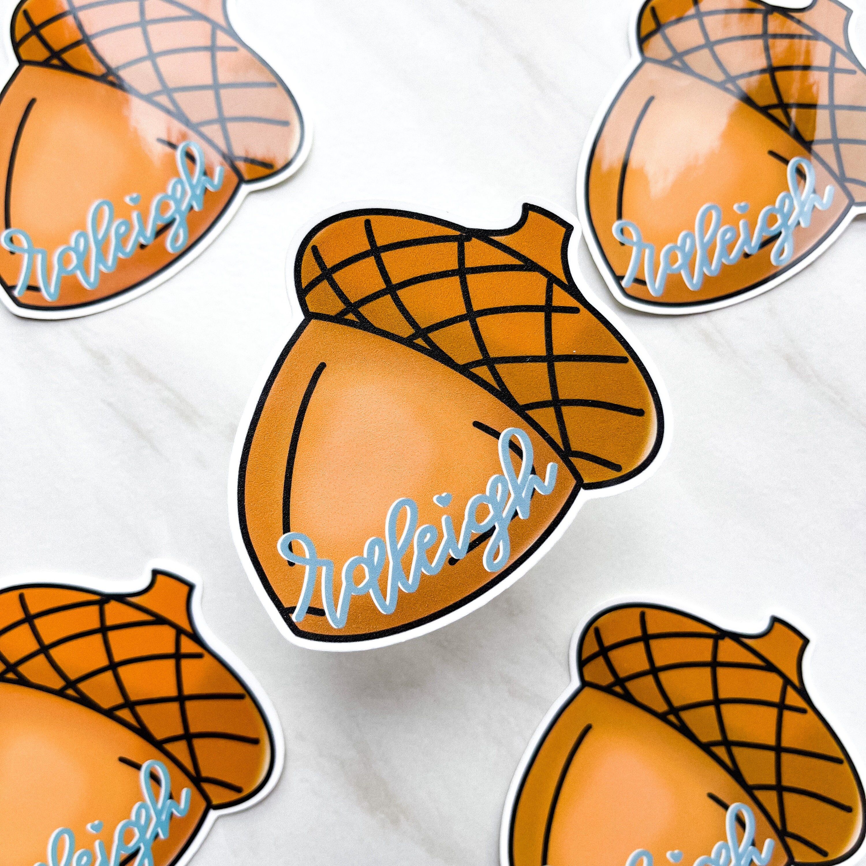 Raleigh Acorn Sticker Cute Sticker Laptop Sticker - Etsy