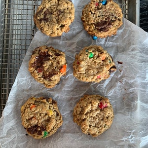 Gluten-Free Cowboy Monster Cookies