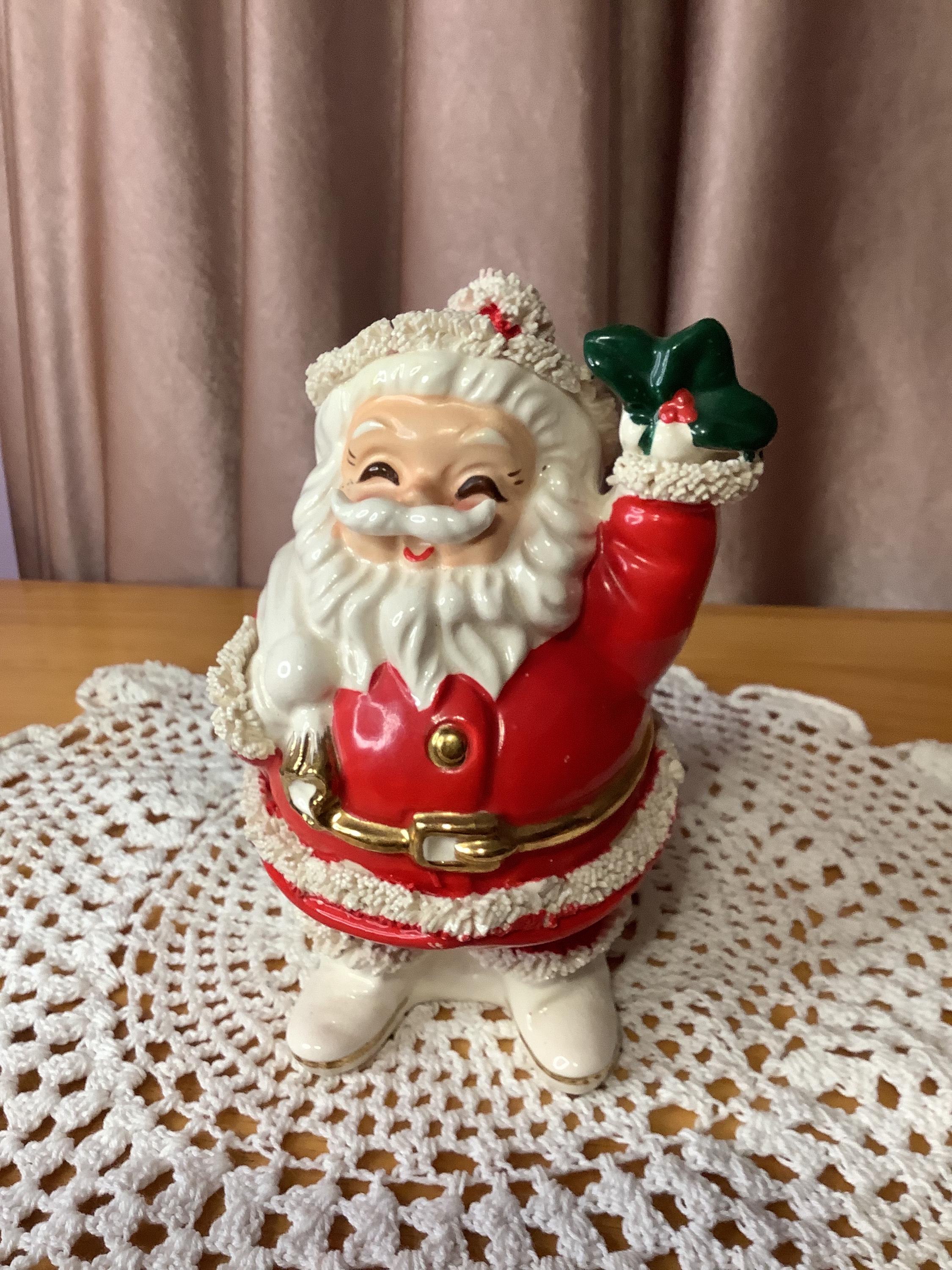 昭和レトロ クリスマス玩具 HTC製 SANTA BANK サンタクロース人形 貯金