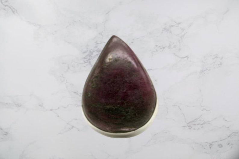 Ruby Ring-Red Ruby Gemstone Ring-Handmade Silver Ring-925 Sterling Silver Ring-Designer Teardrop Ruby Ring-Gift for her-Promise Ring