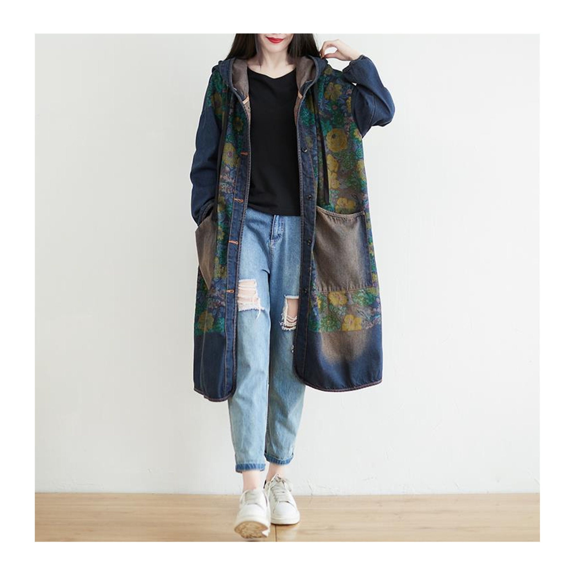 Vintage Denim Jackets Painted Denim 