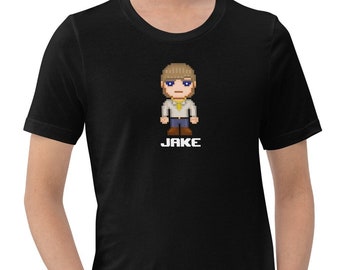 Jake Chambers 8-bit Short-Sleeve Unisex T-Shirt | The Dark Tower, Roland, Stephen King