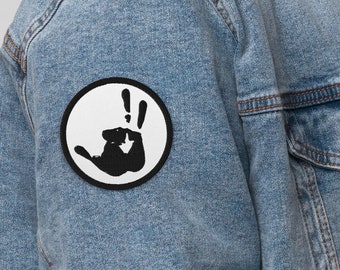 Roland Deschain Handprint Embroidered patches | The Dark Tower, The Gunslinger, Stephen King, Ka, Kat-Tet, 19, Mid-World