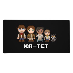 Ka-Tet 8-bit Gaming Mousepad The Dark Tower, Roland, Eddie, Susannah, Jake, Oy, Stephen King image 6