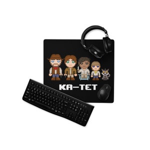 Ka-Tet 8-bit Gaming Mousepad| The Dark Tower, Roland, Eddie, Susannah, Jake, Oy, Stephen King