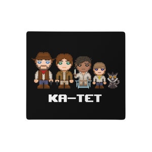 Ka-Tet 8-bit Gaming Mousepad The Dark Tower, Roland, Eddie, Susannah, Jake, Oy, Stephen King image 7