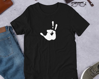Roland Deschain Handprint T-Shirt | The Dark Tower, The Gunslinger, Stephen King, Unisex, Mid-World