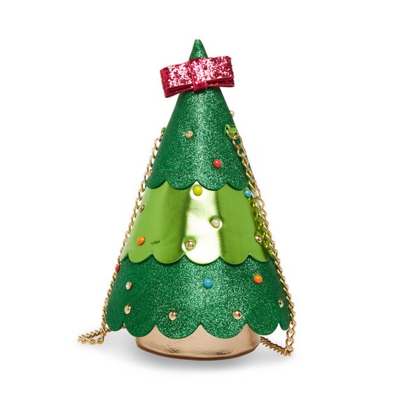 Betsey Johnson Kitsch Christmas Tree Crossbody Bag BJ33555F New