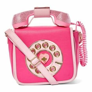 betsey johnson rotary phone purse