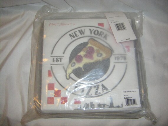 Betsey Johnson Kitsch Pizza Box 