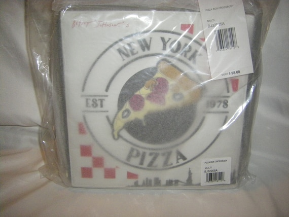 Betsey Johnson Kitsch Pizza Box 