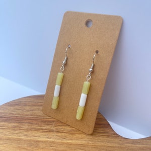 Beaded earrings, long beads earrings, dangle earrings, jewelry gifts, pretty earrings