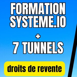 Master Systeme.IO from A to Z + 7 - Complete Training with Resale Rights