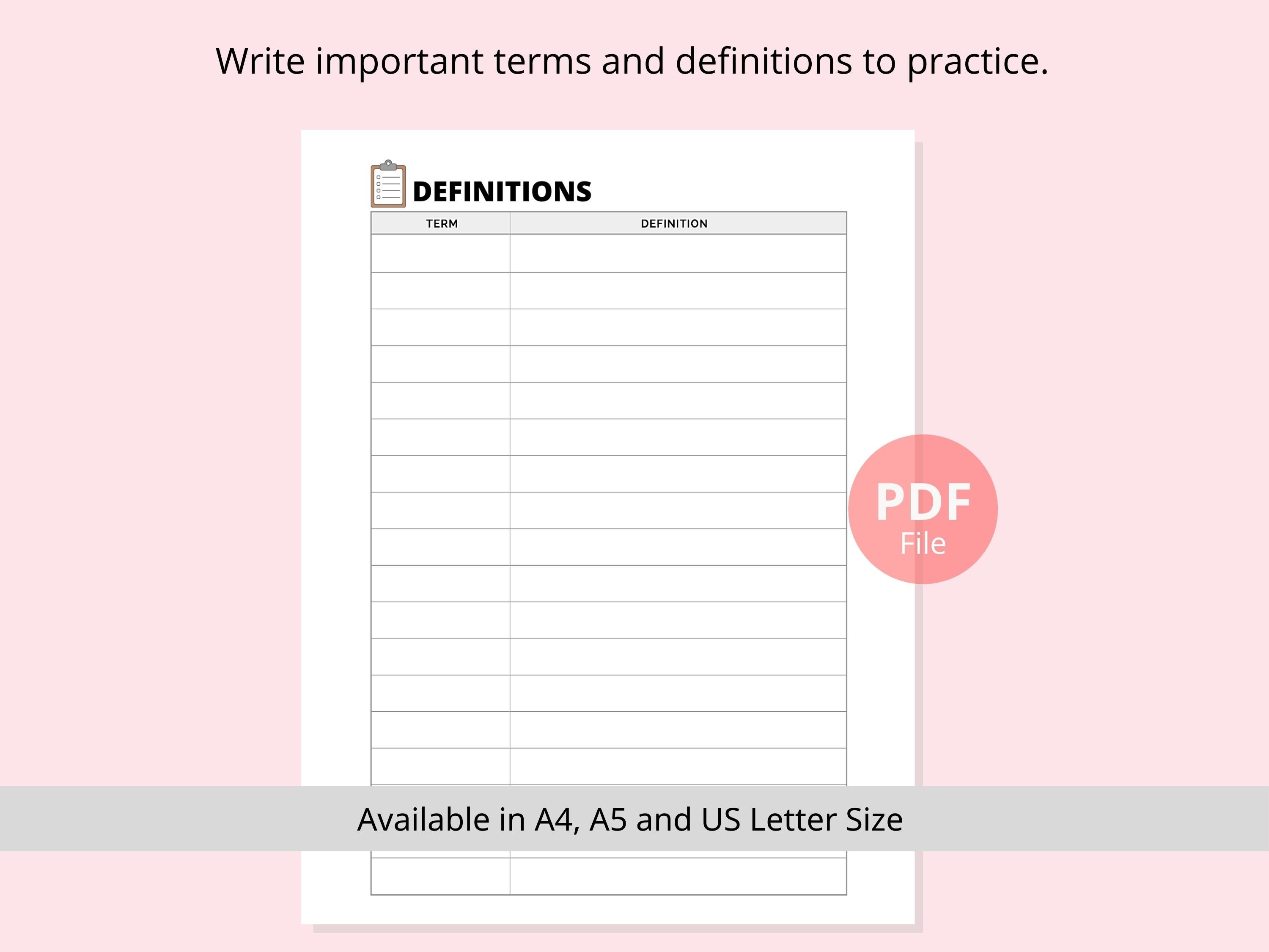 Exam Study Planner Printable | Student Exam Preparation Planner PDF ...