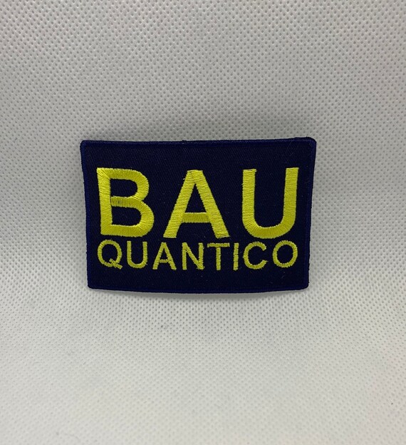 Criminal Minds BAU Quantico Iron on Patch Etsy