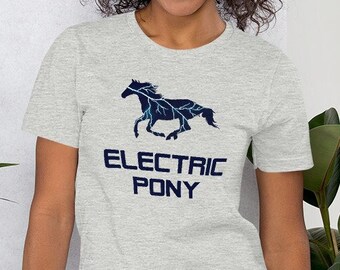 Electric Pony Shirt - Ford Mustang Mach E Lover Unisex T-Shirt