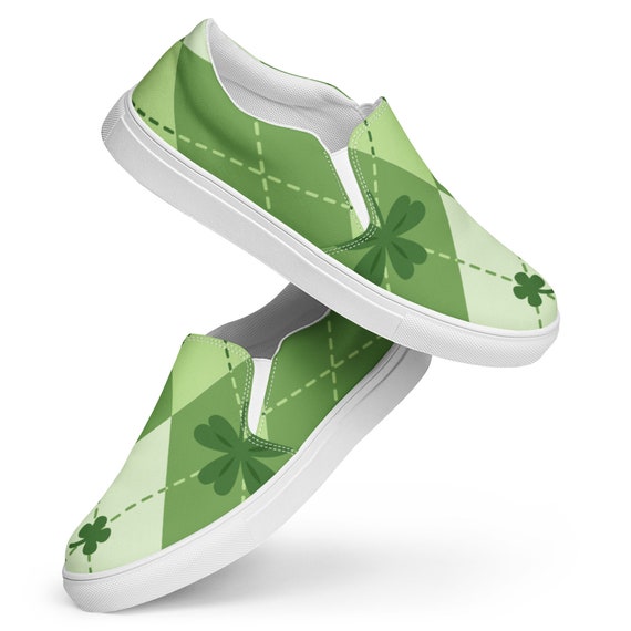green lucky charm shoes