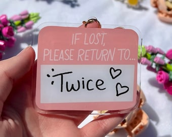 Regresa a... Llaveros Twice (RESERVA)