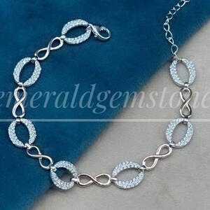 Handmade Bracelet | Solid 925 Sterling Silver Bracelet | Promise Bracelet | Styles Women&#39;s Bracelet | Best Gifts for Her